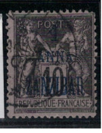 ZANZIBAR     N°  YVERT   2 ( Clair Au Dos )     OBLITERE       ( Ob   9 / 07 ) - Used Stamps