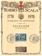 (RR 42) Italy - Milano - Teatro Alla Scala / Théâtre De La Scala / Scala Theater (17 X 24) X 3 Document - Théâtre