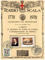 (RR 42) Italy - Milano - Teatro Alla Scala / Théâtre De La Scala / Scala Theater (17 X 24) X 3 Document - Théâtre