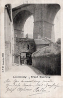 CPA    LUXEMBOURG---LUXEMBOURG---GRUND ( BISSERWEG )---1901 - Luxemburg - Town
