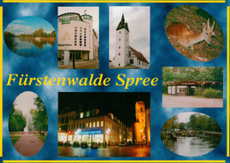 AK Fürstenwalde Spree Mit Bürgerhaus Rathaus Center - Fürstenwalde