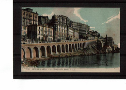 MONACO - La Rampe Et Les Hôtels - 1755 - Hotels