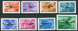 HUNGARY 1977 Airmail Definitives  MNH / **.  Michel 3222-28 - Unused Stamps