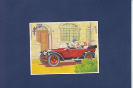 Chromo Image Chocolat Cantaloup Catala Maker Perpignan Gaufré Embossed Voiture Automobile 7,8 X 6 Cadillac - Other & Unclassified