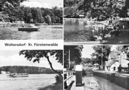 AK Woltersdorf Bei Berlin Am Flakensee Am Kalksee Schleuse - Woltersdorf