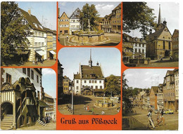 6840  PÖSSNECK - MEHRBILD  1986 - Pössneck