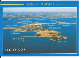 Vue Aérienne ARZ - île D'ARZ >  N°8102 YCA éditeur > VENTE DIRECTE X - Ile D'Arz