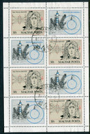 HUNGARY 1977 Isaac Newton Anniversary Sheetlet Used.  Michel 3199 Kb - Blokken & Velletjes