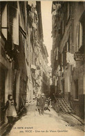 Nice * Une Rue Du Vieux Quartier * Restaurant * Commerces Magasins - Life In The Old Town (Vieux Nice)