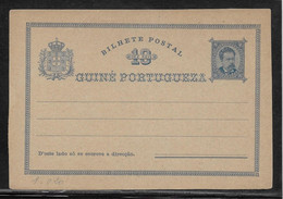 Guinée Portugaise - Entiers Postaux - Guinea Portoghese