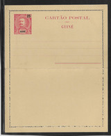 Guinée Portugaise - Entiers Postaux - Portuguese Guinea