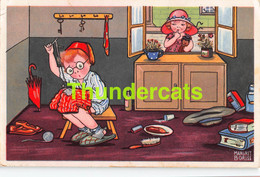 CPA ILLUSTRATEUR ENFANT MARGRET BORISS ARTIST SIGNED CHILDREN - Boriss, Margret