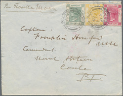 Hongkong: 1902 Cover Addressed To A Captain At Naval Station In Cavite, PHILIPPINES 'Per Rosetta Mar - Autres & Non Classés