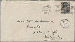 Neufundland - Flugpost: 1927 DE PINEDO: 60c. Black With Red "Air Mail/DE PINEDO/1927" Overprint (Pos - Back Of Book