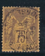 Sage N°99,càd PARIS, Cote 50€ ( 2105/B108) - 1876-1898 Sage (Type II)