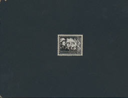 Deutsches Reich - 3. Reich: 1944 (ca.), 12 + 6 Pf Schwarz "Winterhilfswerk", Gezähnter PROBEDRUCK Au - Unused Stamps