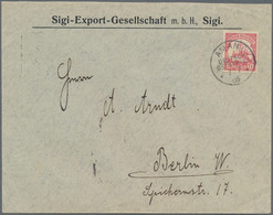 Deutsch-Ostafrika: 1887/1919, Großartige Deutsch-Ostafrika-Spezialsammlung Von über 1.800 Belegen (B - German East Africa