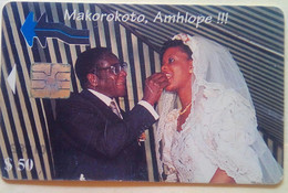 Zimbabwe $50 Marriage Of President Mugabe- Makorokoto 1 ( Wedding )" - Simbabwe