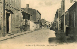 Croix De Vie * Vue Sur La Grande Rue * Commerces Magasins - Saint Gilles Croix De Vie