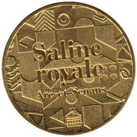 25-2051 - JETON TOURISTIQUE MDP - Saline Royale Arc Et Senans - 2015.3 - 2015