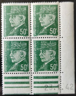508 Pétain CD 23.1.42 ** - 1940-1949