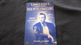 Partition Chanson Limelight Deux Petits Chaussons / André Claveau - Scores & Partitions