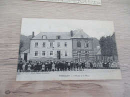 CPA 80 Somme Fouilloy L'école Et La Place - Otros & Sin Clasificación