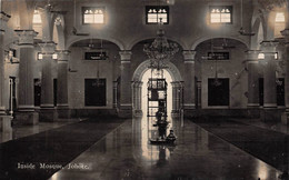 ¤¤  -   MALAISIE   -    Carte-Photo   -  Inside Mosque , JOHORE   -   ¤¤ - Malaysia