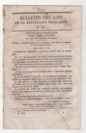 1848 BULLETIN DES LOIS N°53 - MONUMENT ARCHEVEQUE DE PARIS - ECOLES POLYTECHNIQUE & MILITAIRE - TROO - CHATELLERAULT - Décrets & Lois