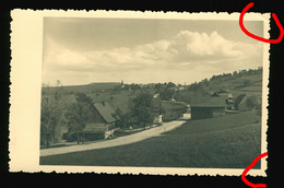 Privat AK Oder Foto Um 1940 ? Schellerhau Mit Privat Häusern, Bauernhof, Kirche Im Hintergrund - Schellerhau