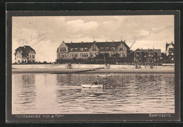 AK Wyk A. Föhr, Seehospiz Vom Wasser Aus - Föhr