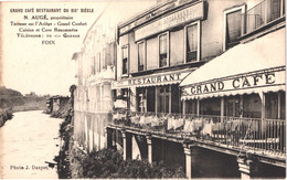 FR09 FOIX - Grand Café Restaurant Du XIX° Siècle- Augé Propriétaire  - Belle - Foix