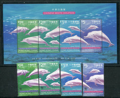 Hong-Kong       Dauphins Blancs   924/927 ** + Bloc 66 ** - Nuevos