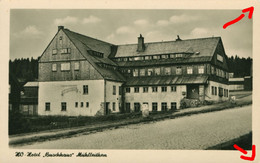DDR AK 1955 HO Hotel Buschhaus Mühlleithen - Klingenthal