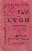 PLAN DE LYON édité Par M, Giraud - Europe
