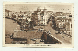 CEUTA - PUENTE ALMINA Y CALLE DELLA LIBERTAD 1923   VIAGGIATA FP - Ceuta