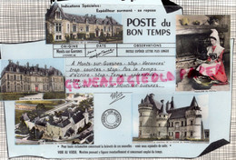 86- MONTS SUR GUESNES  - POSTE DU BON TEMPS  - VIENNE - Monts Sur Guesnes