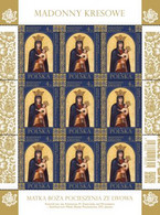 Poland 2021 / Borderland Madonnas, Our Ladies, Jesus, Religion / Full Sheet MNH** New!! - Full Sheets