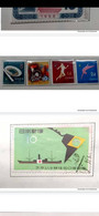 L) 1956  1958 JAPAN, ASIAN GAMES, SPORT, STADIUM, MAP, FLAG, BOAT, 10YEN, ALBUM PAGE NO INCLUDED, - Altri & Non Classificati