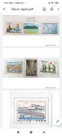 L) 1958 - 1959 JAPAN, RED CROSS, MEDICAL, MOUNTAIN, NATURE, STETHOSCOPE, PEOPLE, NATIONAL PARK, ALBUM PAGE NO INCLUDED - Andere & Zonder Classificatie