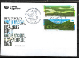 #10013 ARGENTINE,ARGENTINA 2021 UPAEP AMERICA NATURE RIVER MOUNTAIN NEUF,FDC, - Ungebraucht