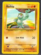 Machop 1999 Base Set, NM, 52/102 - Sonstige & Ohne Zuordnung