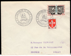 HUNGARY (1959) Maximilien De Béthune, 1st Duke Of Sully. Illustrated Cancel On Card. Sully Was Counselor To Henry IV. - Storia Postale