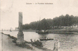 Selzaete La Frontière Hollandaise   Voyagé En 1908 - Zelzate
