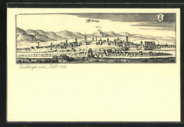 AK Eschwege, Ortsansicht Ums Jahr 1650 - Eschwege