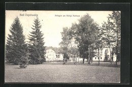 AK Bad Oeynhausen, Anlagen Am Königl. Kurhaus - Bad Oeynhausen