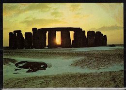 289c * STONEHENGE * WINTER SUNSET **!! - Stonehenge