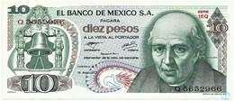 Mexico - 10 Pesos - 18.02.1977 - Pick 63.i -  Serie 1EQ - M. Hidalgo Y Castilla - Mexico
