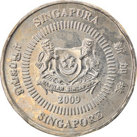 Monnaie, Singapour, 50 Cents, 2009, Singapore Mint, TB+, Copper-nickel, KM:102 - Singapour