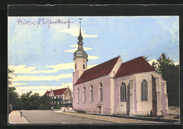 AK Riesa, Blick Auf Die Klosterkirche - Riesa